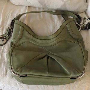 B.Makowsky Leather Handbag